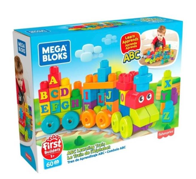 Pociąg do nauki ABC Mega Bloks DXH35