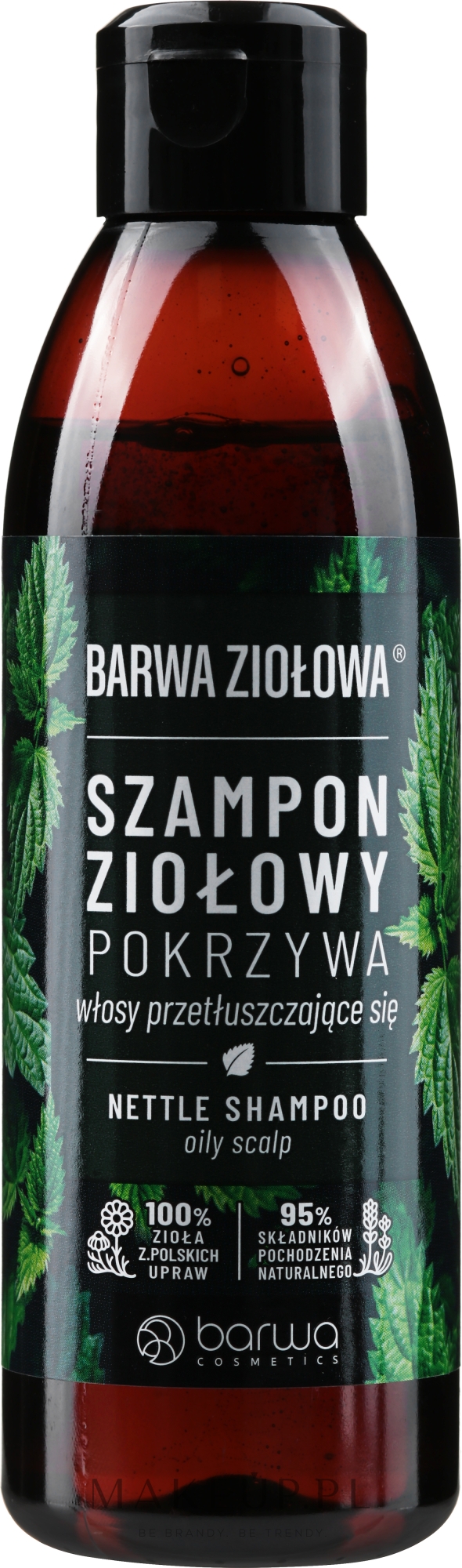 barwa ziołowa szampon do włosów