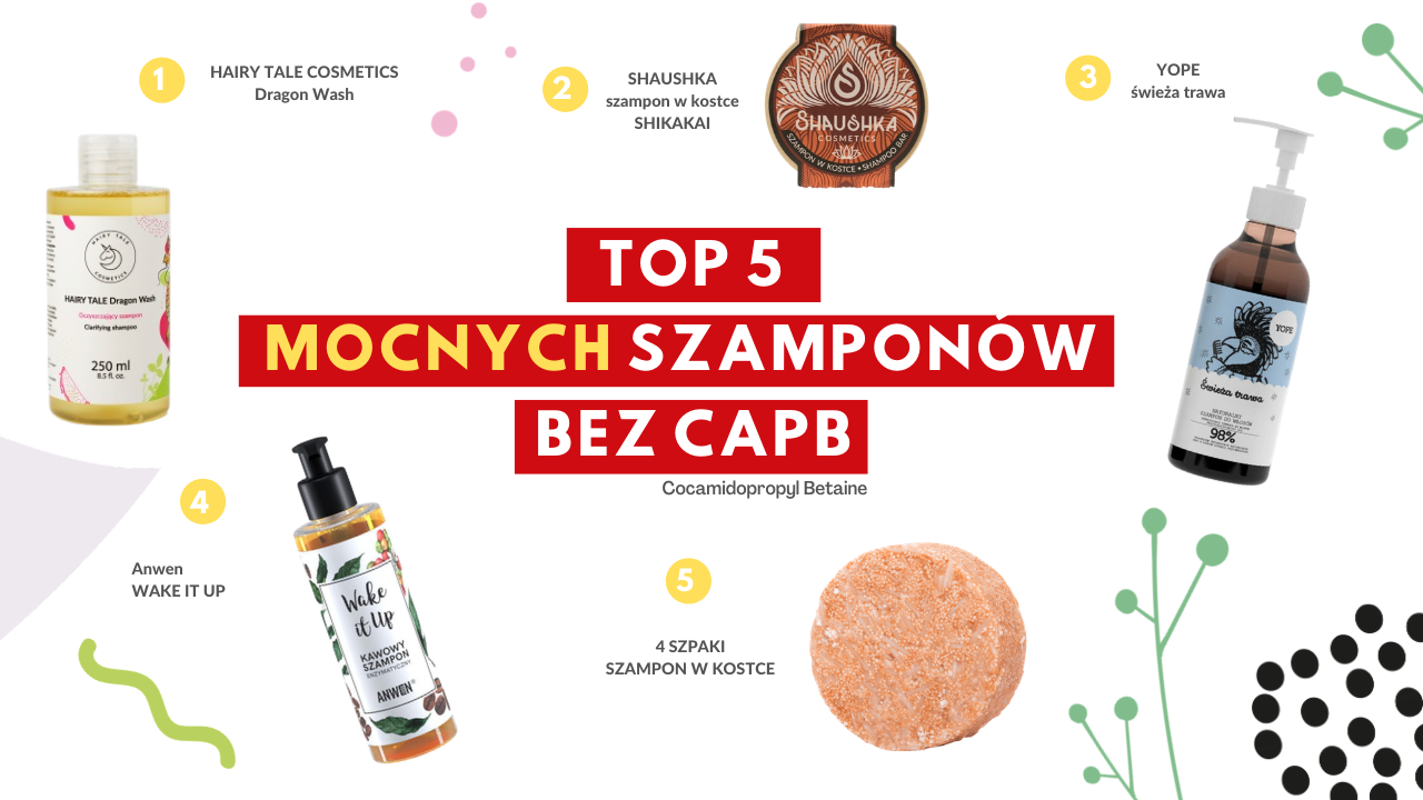 szampon nawilzajacy bez cocamidopropyl betaine