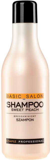 stapiz professional sweet peach shampoo szampon brzoskwiniowy do włosów