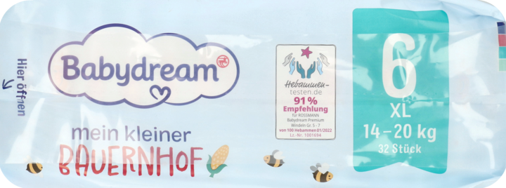 rossmann pieluchy babydream 6