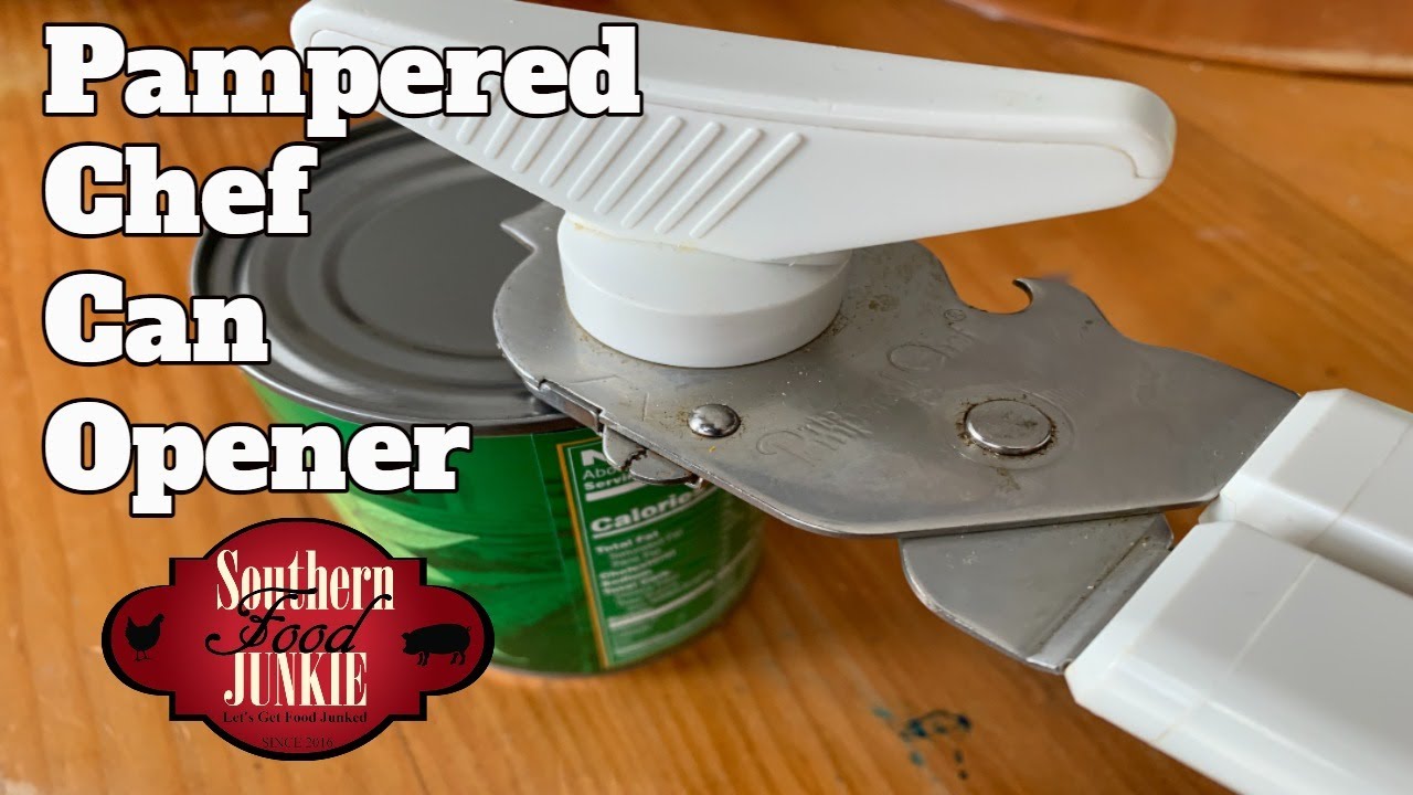 pampered chef smooth edge can opener