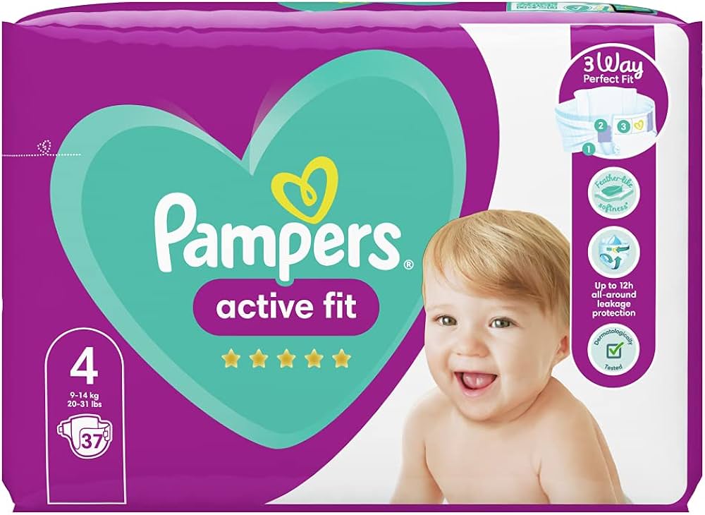 pampers active fit size 4