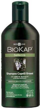 biokap bellezza szampon do włosów tłustych 200ml