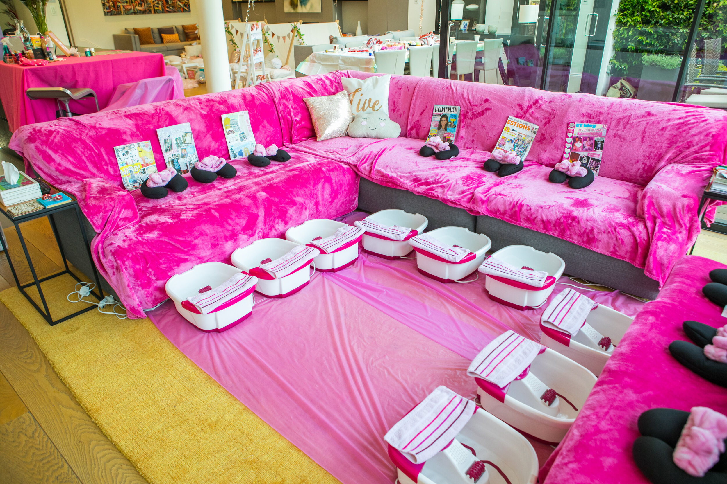 childrens pamper parties