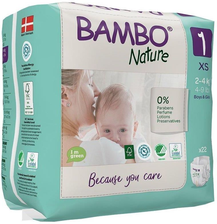 pieluchy bambo nature cena