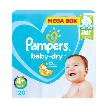 pampers active baby 4 mega box