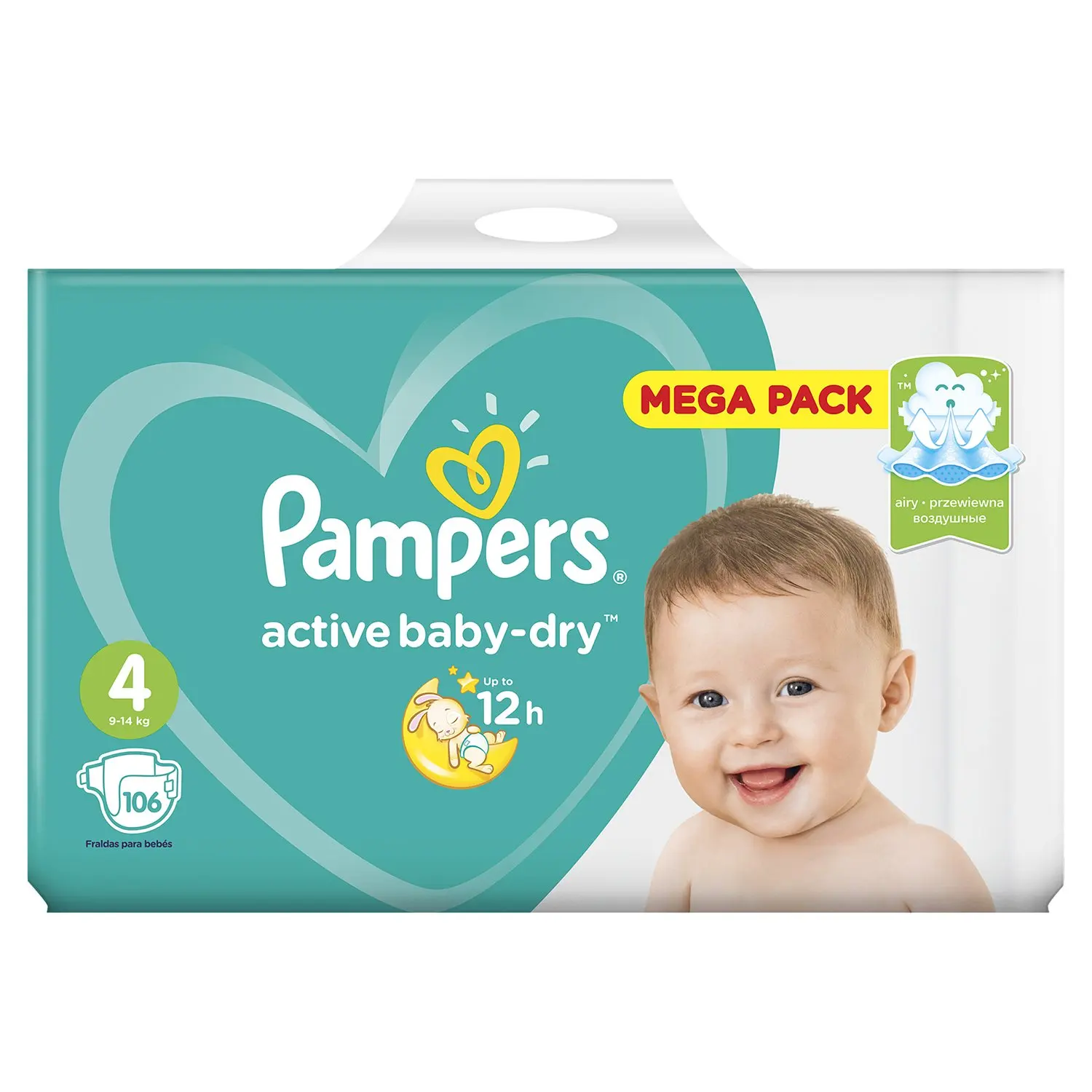 pampers active baby 4 106