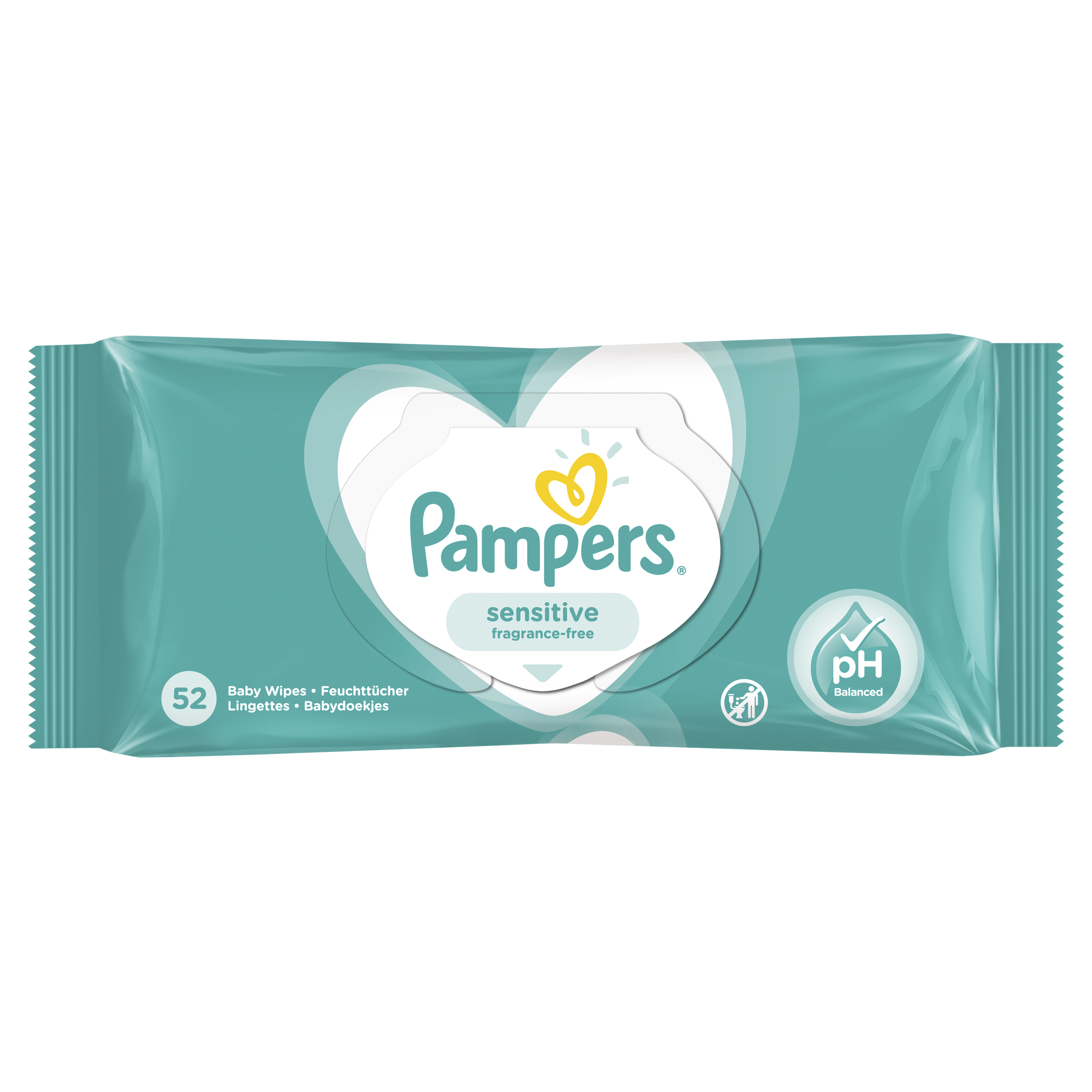 pampers sensitive cleat