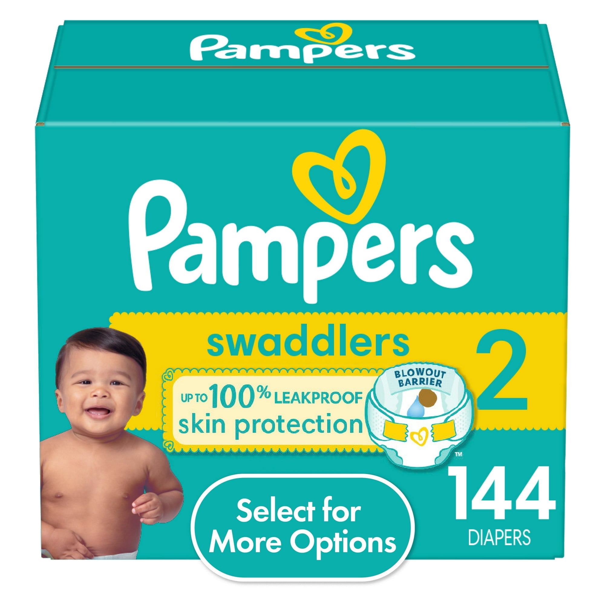 pampers 2 144 sztuki