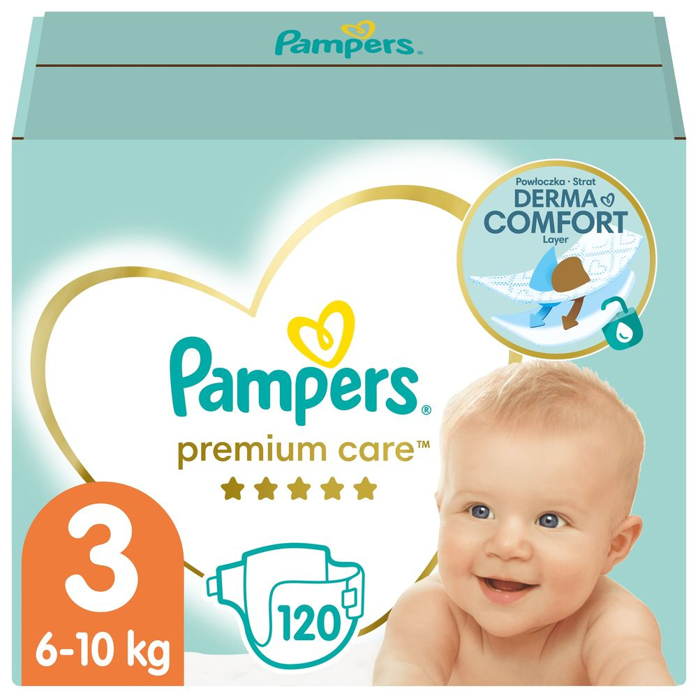 pieluchy jednorazowe pampers premium care 3