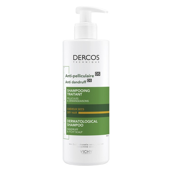 doz vichy dercos szampon przeciwłupieżowy 390 ml