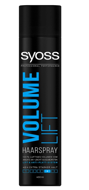 lakier do włosów syoss volume lift