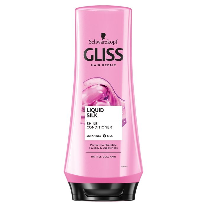 gliss kur liquid silk odżywka do włosów matowych i łamliwych