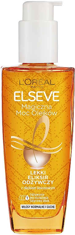 loreal olejek do włosów eliksir opinia