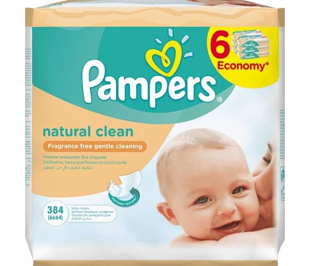 pampers chusteczki natural clean