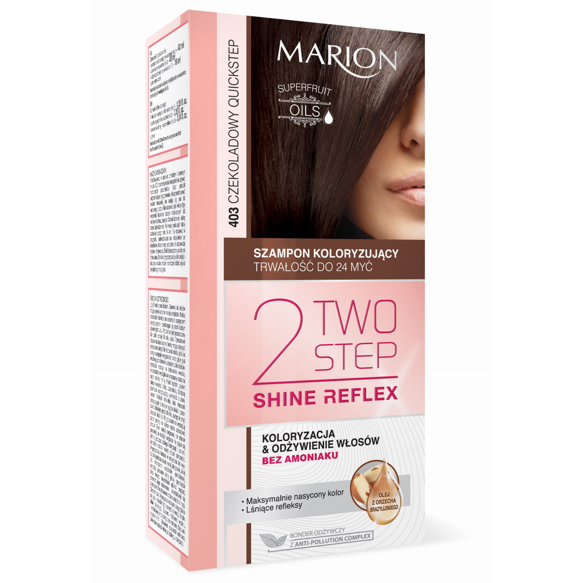 marion two-step shine reflex color szampon