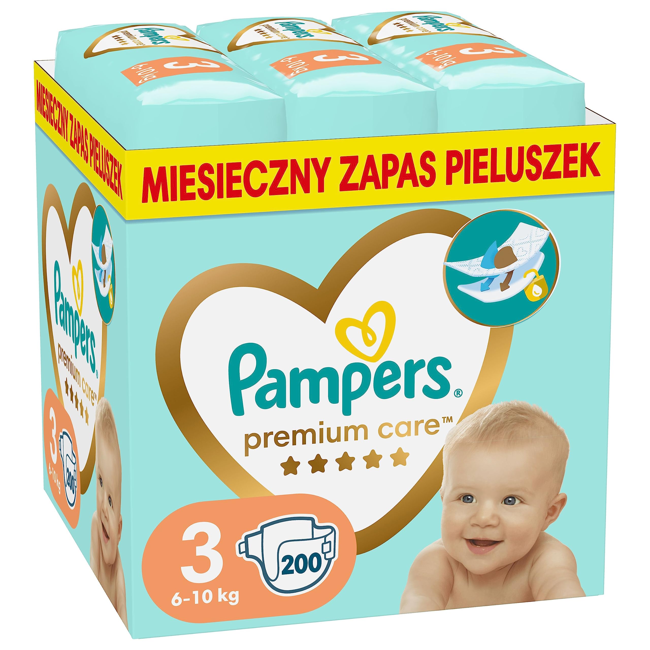 pampers 3 czy sa grube