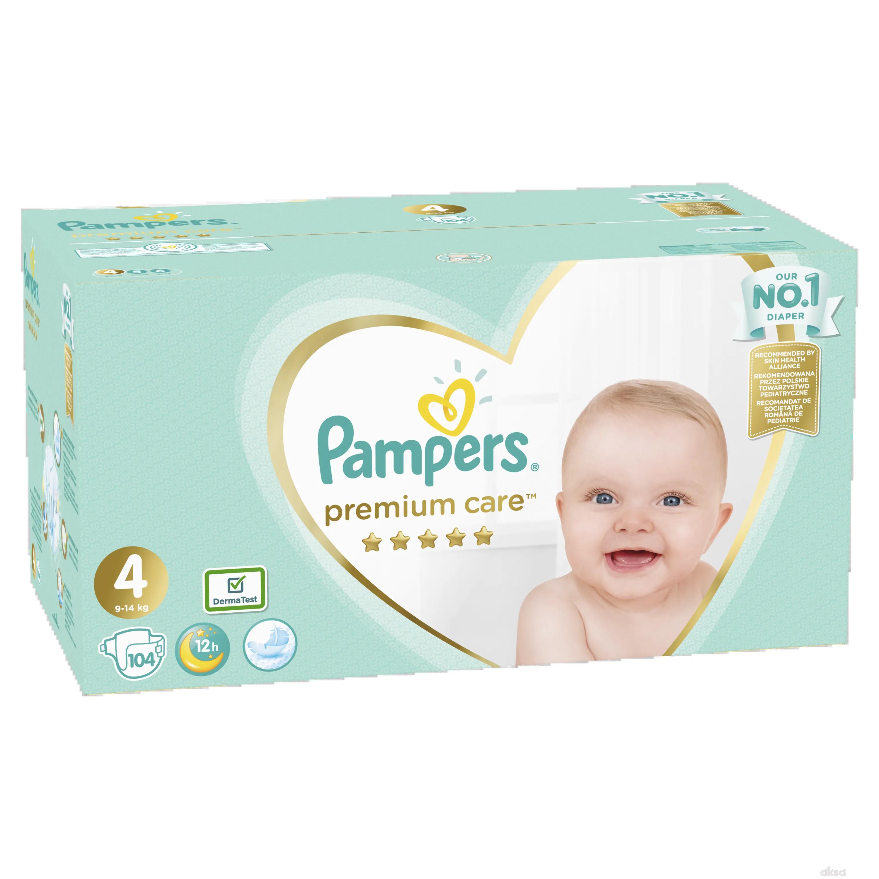 pampers premium care 4 cenei