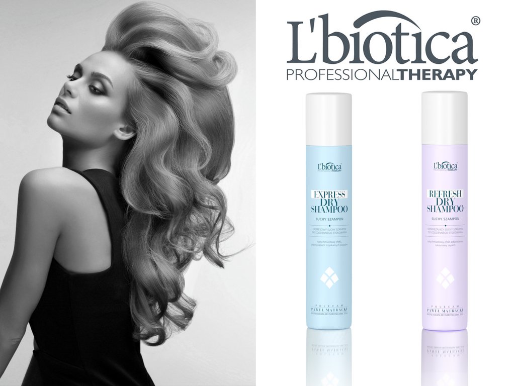 l biotica professional therapy refresh dry shampoo suchy szampon odświeżający