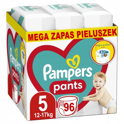 pampers pieluchoamjtki duże