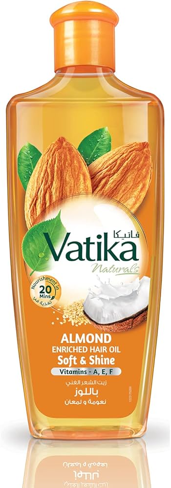 dabur vatika almond hair oil olejek do włosów 150ml