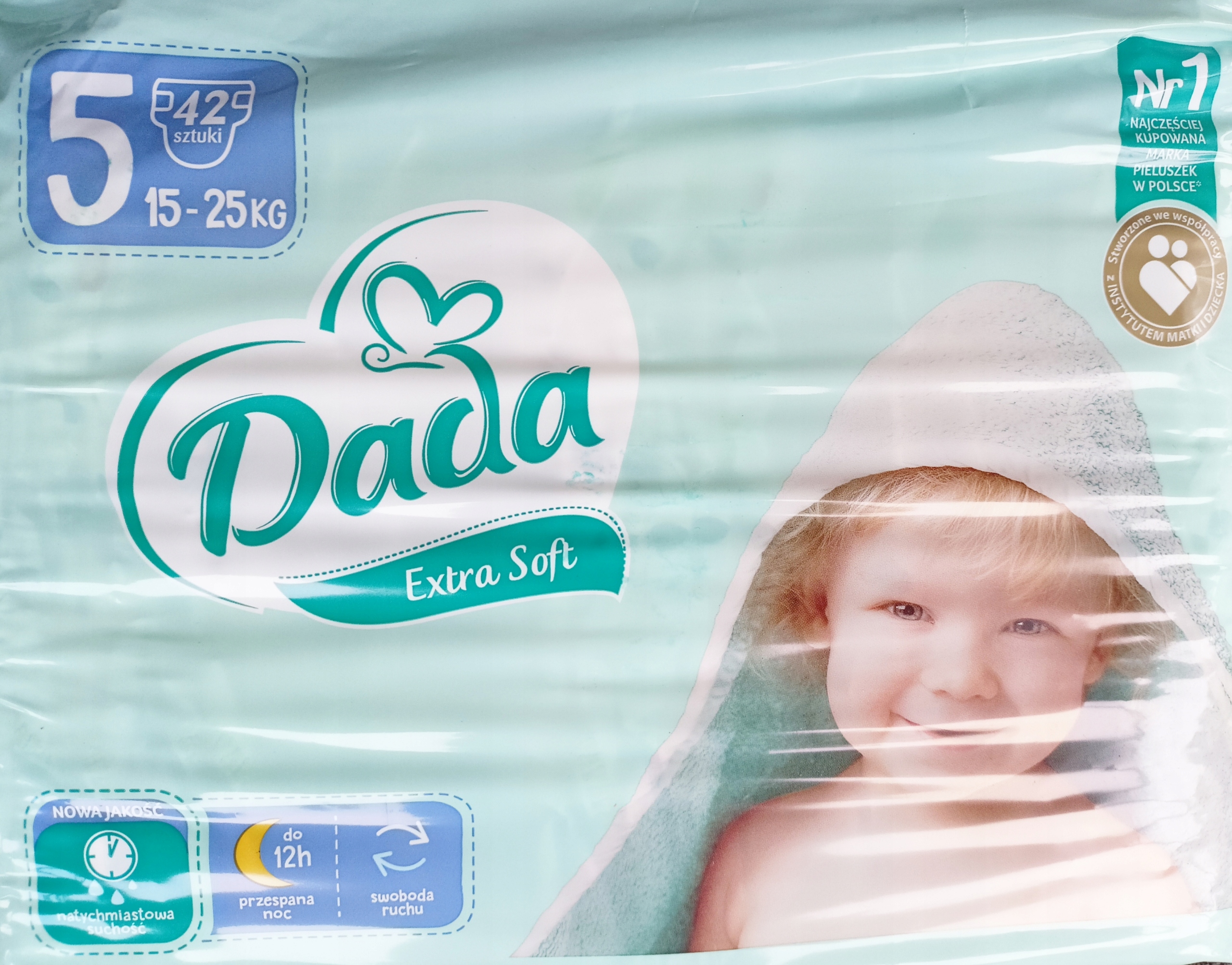 pieluchy dada extra care junior 42 szt