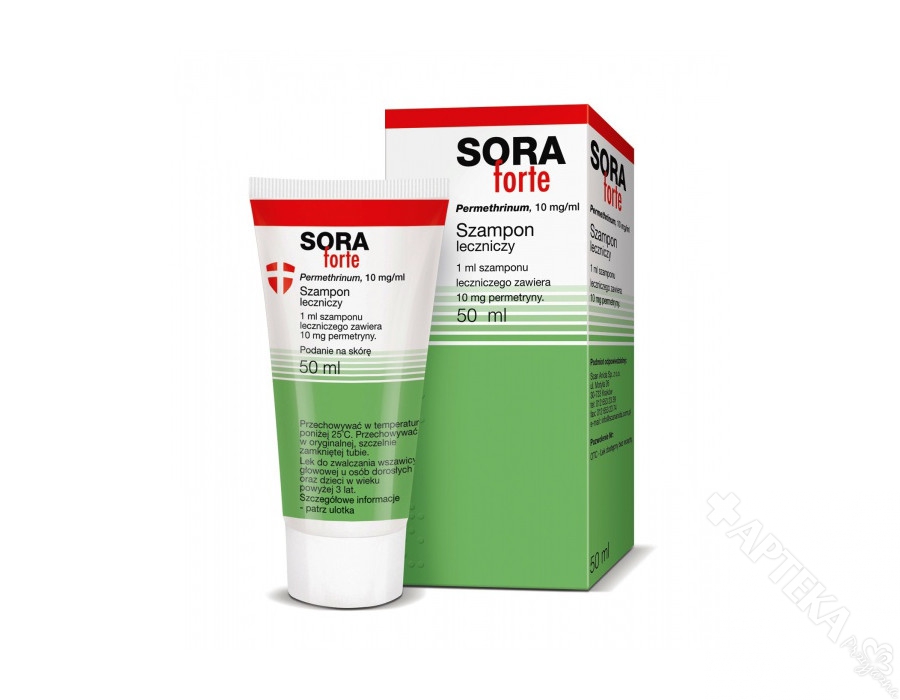 sora forte szampon 50ml przeciw wszawicy wszy