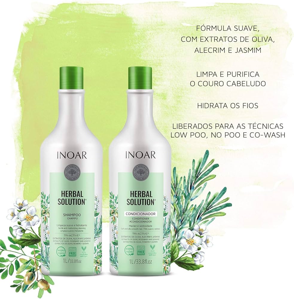 inoar herbal solution szampon odzywka