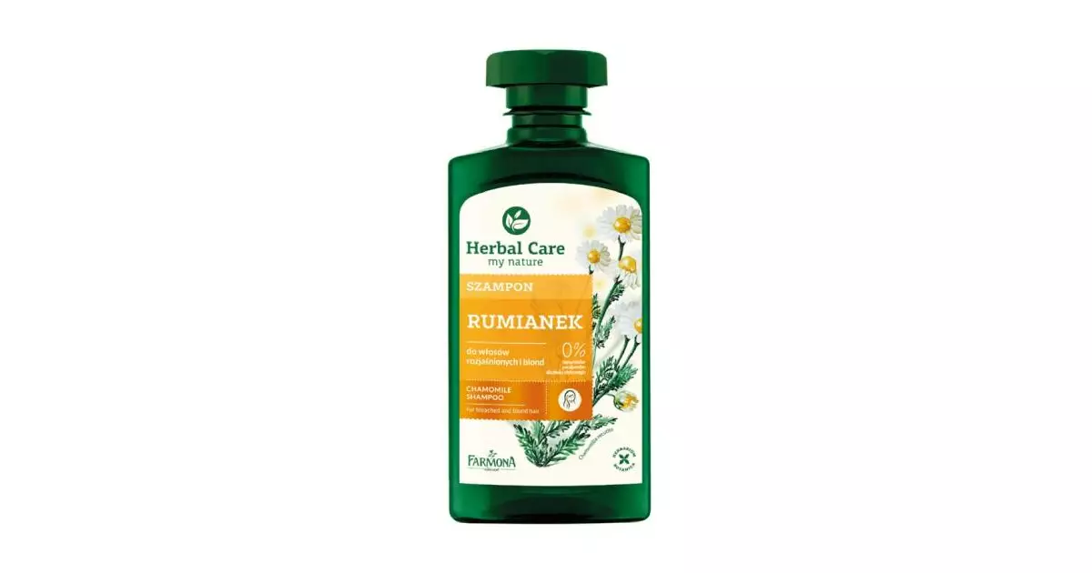 szampon herbal do włosów blond