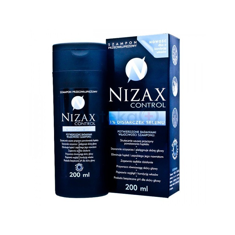 nizax control szampon przeciwłupieżowy 200 ml