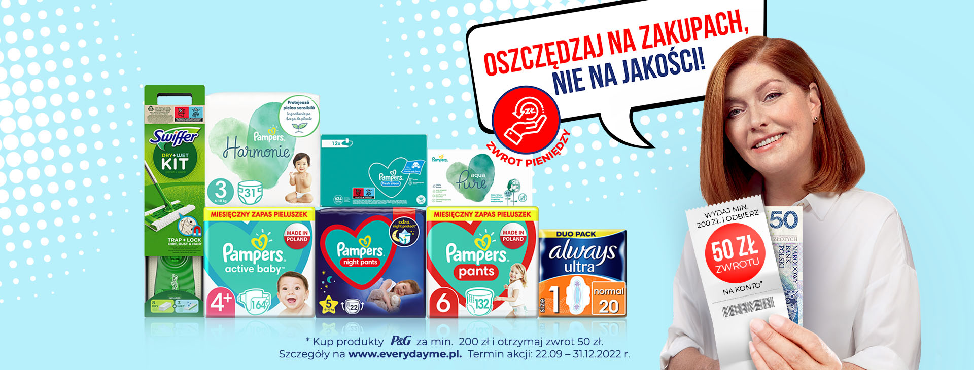 pampers promocja szczecin