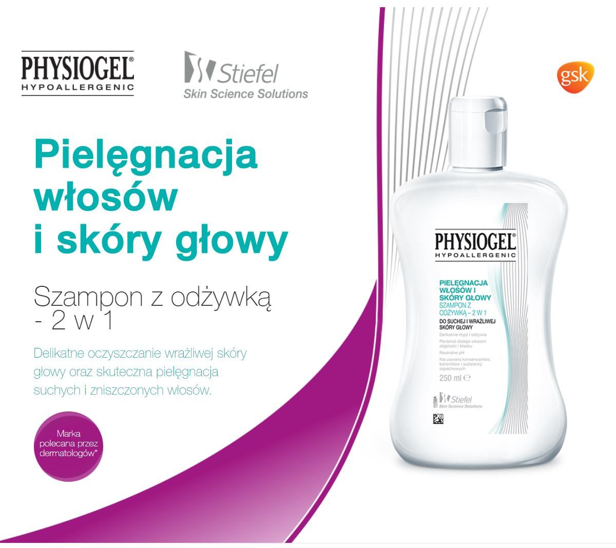 physiogel szampon do włosów