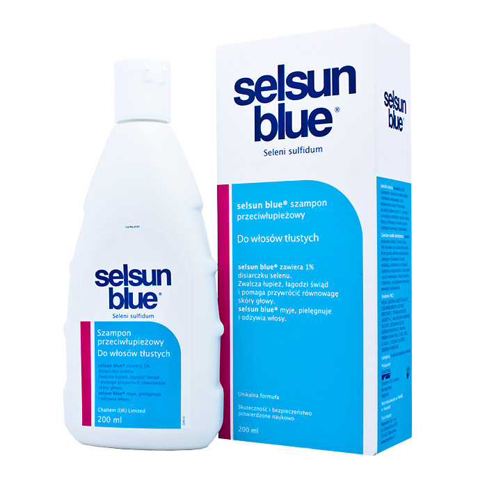 szampon selsun blue 125 ml do włosów tłustych