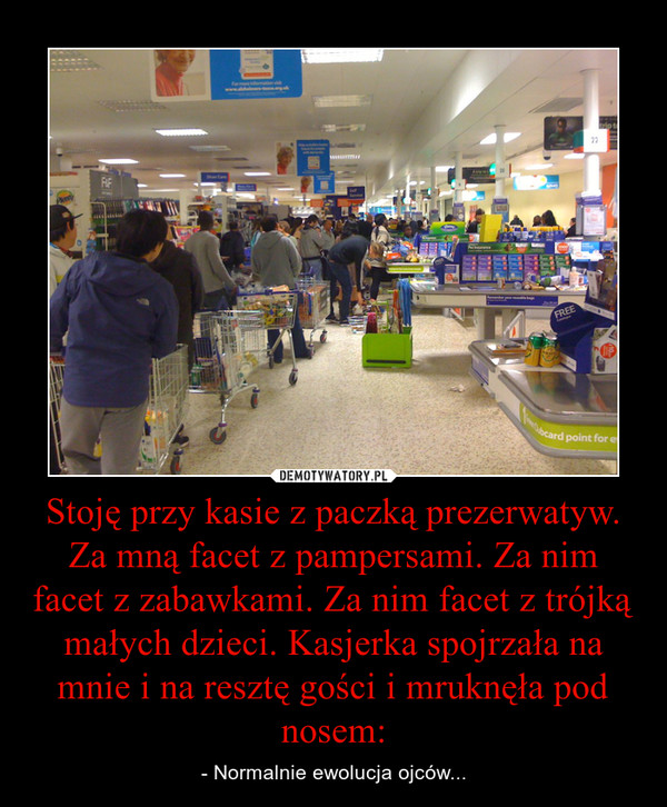 siedzę na kasie w pampers