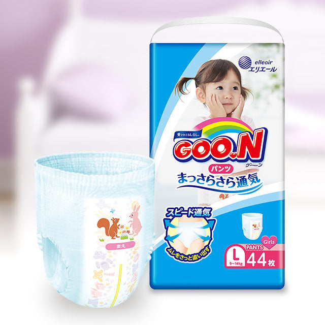 Diapers-panties Goo.N PL girl 9-14kg 44pcs