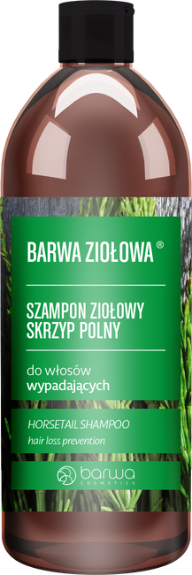 barwa ziołowa szampon skrzyp polny do włosów wypadających 250ml