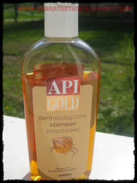 api gold szampon propolisowy