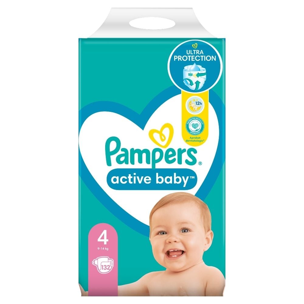 pampers 4 132 szt