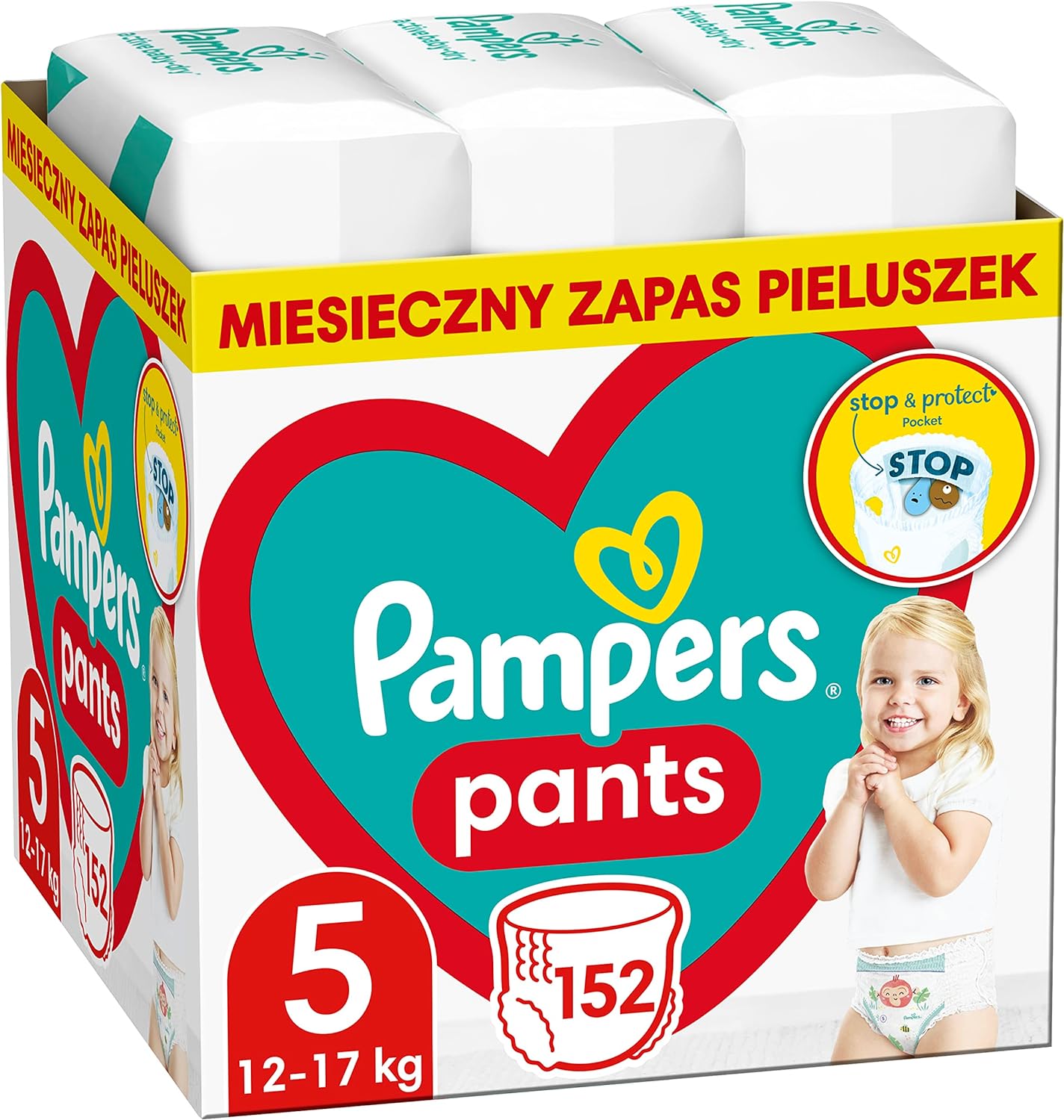 pampers duża paka