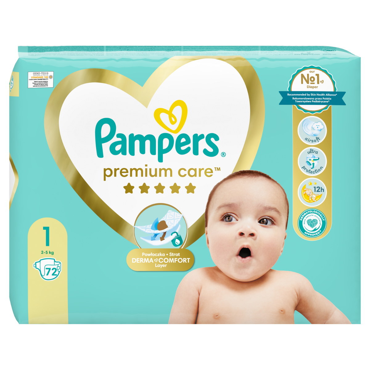 pampers rozmiar 2 lub 3