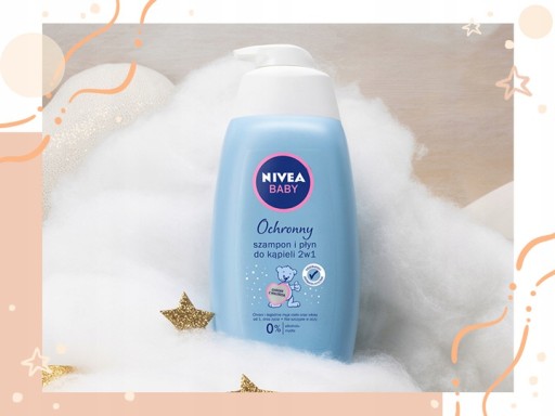 nivea baby 2w1 szampon i płyn do kąpieli 500 ml