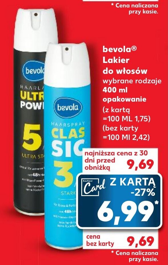 kaufland kutno lakier do włosów