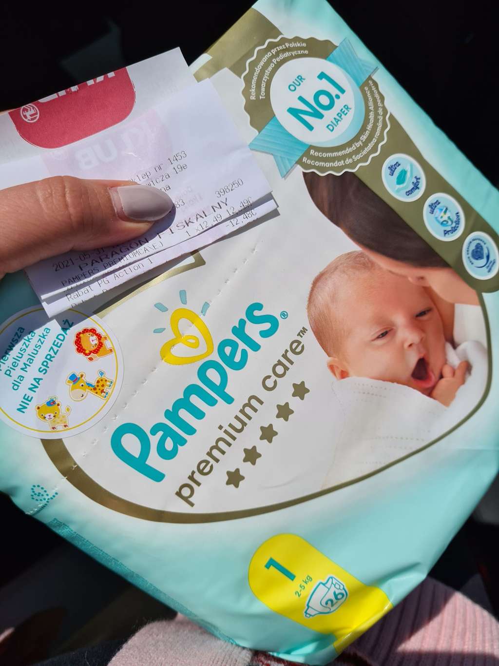 rossman cena pampers premium