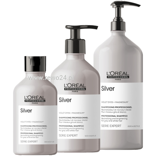 loreal silver szampon do włosów blond i siwych