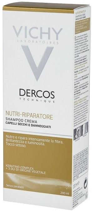 vichy dercos szampon regenerujący w kremie