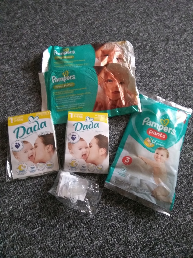 próbki pampers