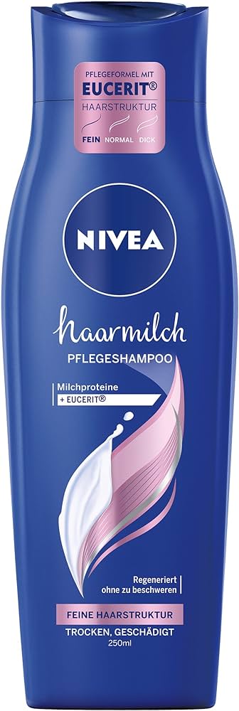 nivea hair milk szampon wlosy cienkie wizaz