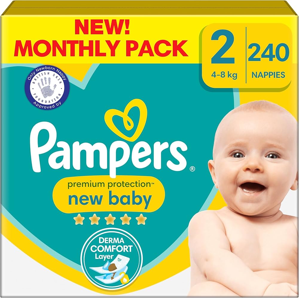 pampers pure 2 240