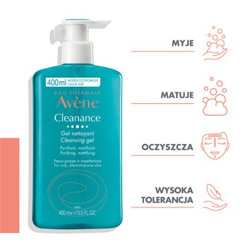 avene płyn do mycia twarzy